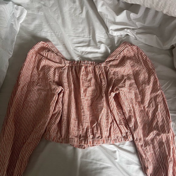 Madewell Button-up Cropped Blouse - Picture 3 of 3